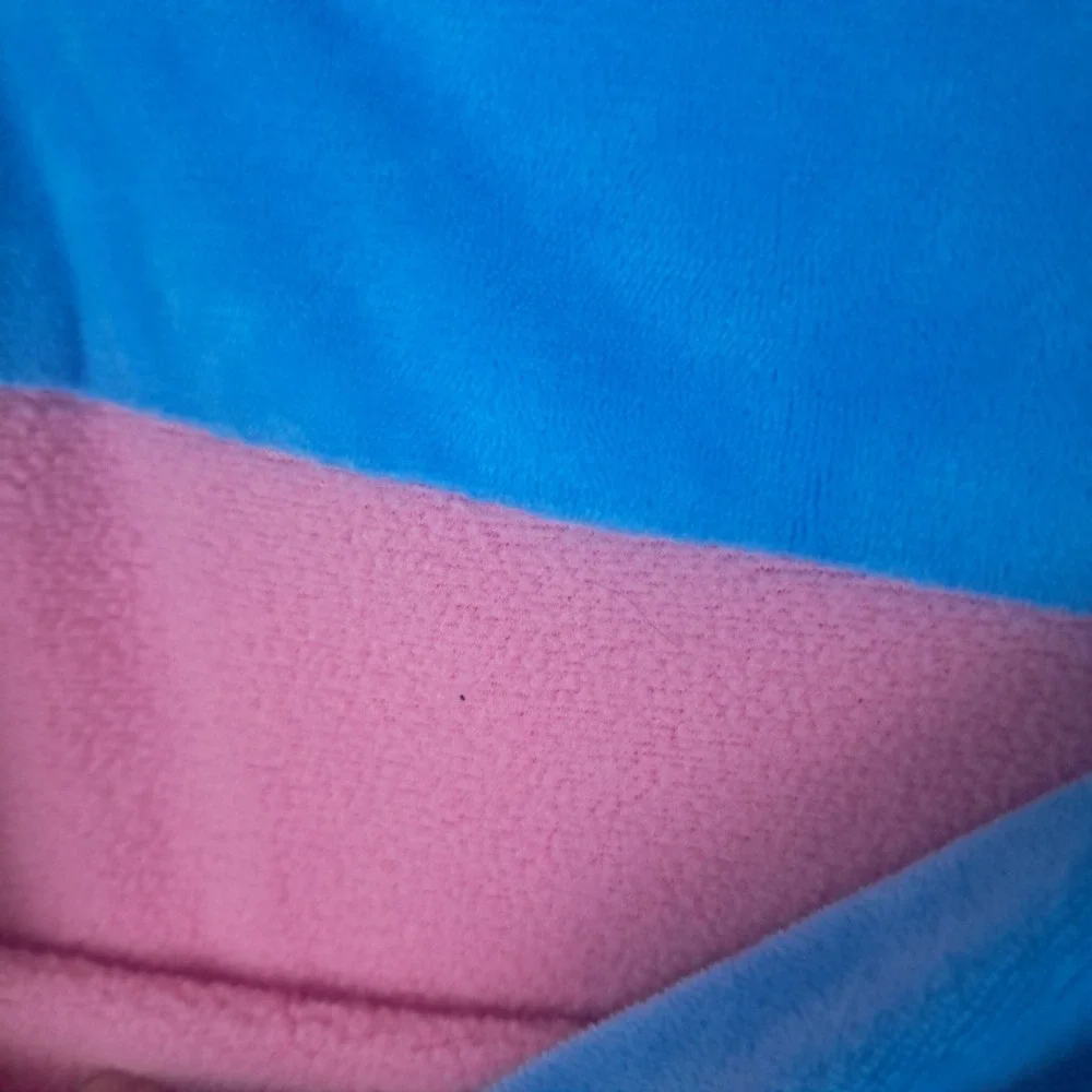 Pink and Blue Mermaid Tail Wearable Fleece Blanket Sleeping Bag Adult Loungewear